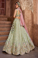 Pistachio Lehenga